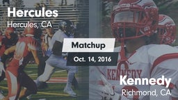 Matchup: Hercules  vs. Kennedy  2016