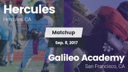 Matchup: Hercules  vs. Galileo Academy 2017