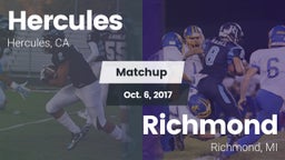 Matchup: Hercules  vs. Richmond  2017