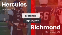Matchup: Hercules  vs. Richmond  2019