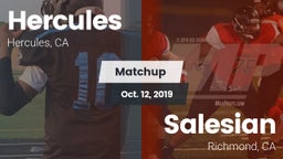 Matchup: Hercules  vs. Salesian  2019