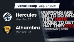 Recap: Hercules  vs. Alhambra  2021