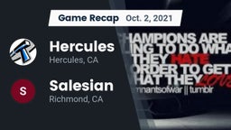 Recap: Hercules  vs. Salesian  2021