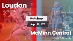 Matchup: Loudon  vs. McMinn Central  2017