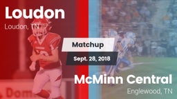 Matchup: Loudon  vs. McMinn Central  2018