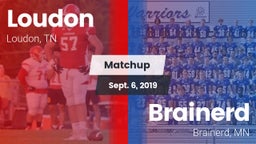 Matchup: Loudon  vs. Brainerd  2019