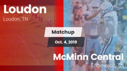 Matchup: Loudon  vs. McMinn Central  2019