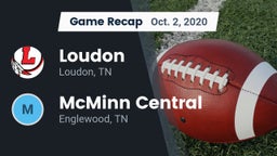 Recap: Loudon  vs. McMinn Central  2020