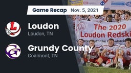Recap: Loudon  vs. Grundy County  2021