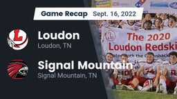 Recap: Loudon  vs. Signal Mountain  2022