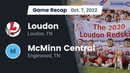 Recap: Loudon  vs. McMinn Central  2022