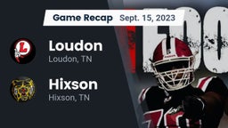 Recap: Loudon  vs. Hixson  2023
