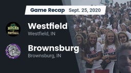 Recap: Westfield  vs. Brownsburg  2020
