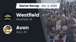 Recap: Westfield  vs. Avon  2020