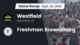 Recap: Westfield  vs. Freshman Brownsburg 2020
