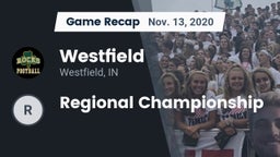 Recap: Westfield  vs. Regional Championship 2020