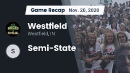 Recap: Westfield  vs. Semi-State 2020