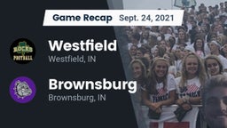 Recap: Westfield  vs. Brownsburg  2021