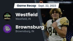 Recap: Westfield  vs. Brownsburg  2023