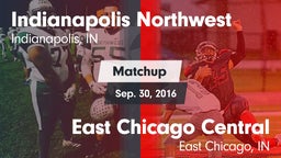 Matchup: Indianapolis vs. East Chicago Central  2016