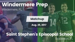 Matchup: Windermere Prep vs. Saint Stephen's Episcopal School 2017