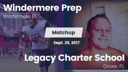 Matchup: Windermere Prep vs. Legacy Charter School 2017