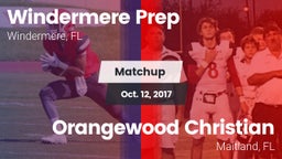 Matchup: Windermere Prep vs. Orangewood Christian  2017