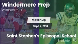 Matchup: Windermere Prep vs. Saint Stephen's Episcopal School 2018