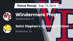Recap: Windermere Prep  vs. Saint Stephen's Episcopal School 2019