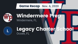 Recap: Windermere Prep  vs. Legacy Charter School 2020