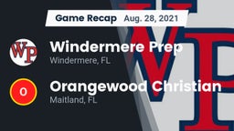 Recap: Windermere Prep  vs. Orangewood Christian  2021