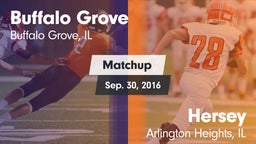 Matchup: Buffalo Grove High vs. Hersey  2016