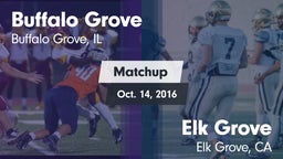 Matchup: Buffalo Grove High vs. Elk Grove  2016