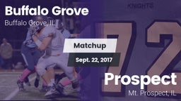 Matchup: Buffalo Grove High vs. Prospect  2017