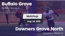 Matchup: Buffalo Grove High vs. Downers Grove North 2018