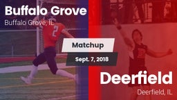 Matchup: Buffalo Grove High vs. Deerfield  2018