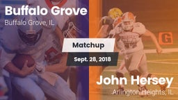 Matchup: Buffalo Grove High vs. John Hersey  2018