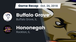 Recap: Buffalo Grove  vs. Hononegah  2018