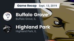 Recap: Buffalo Grove  vs. Highland Park  2019