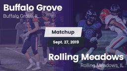 Matchup: Buffalo Grove High vs. Rolling Meadows  2019