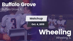 Matchup: Buffalo Grove High vs. Wheeling  2019
