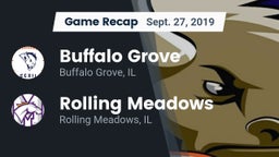 Recap: Buffalo Grove  vs. Rolling Meadows  2019