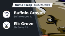 Recap: Buffalo Grove  vs. Elk Grove  2020