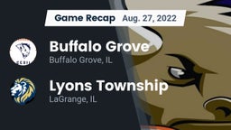 Recap: Buffalo Grove  vs. Lyons Township  2022
