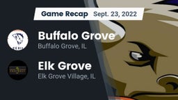 Recap: Buffalo Grove  vs. Elk Grove  2022