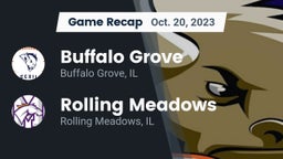 Recap: Buffalo Grove  vs. Rolling Meadows  2023