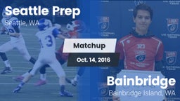 Matchup: Seattle Prep vs. Bainbridge  2016