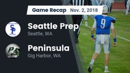 Recap: Seattle Prep vs. Peninsula  2018