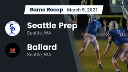 Recap: Seattle Prep vs. Ballard  2021