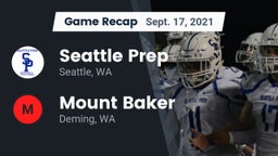 Recap: Seattle Prep vs. Mount Baker  2021